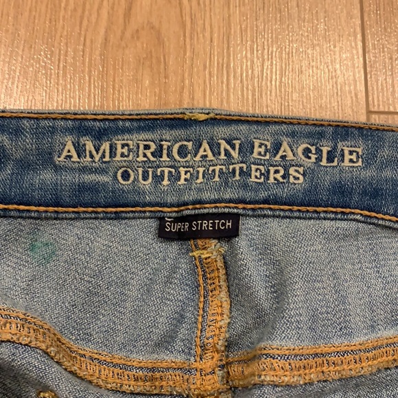 AEO Distressed Skinny Jeggings - Picture 3 of 7